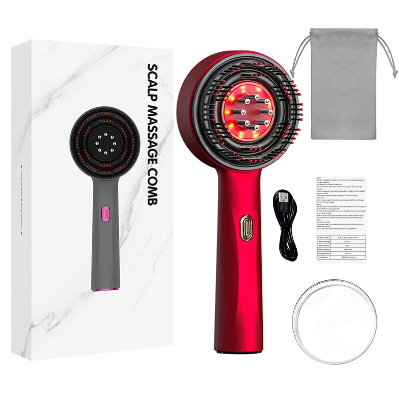 LumaHalo™ Red Light Hair Growth Scalp Comb