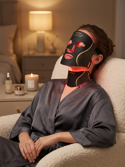 LumaHalo™ LED Light Therapy Face Mask (7-Color Skin Therapy)