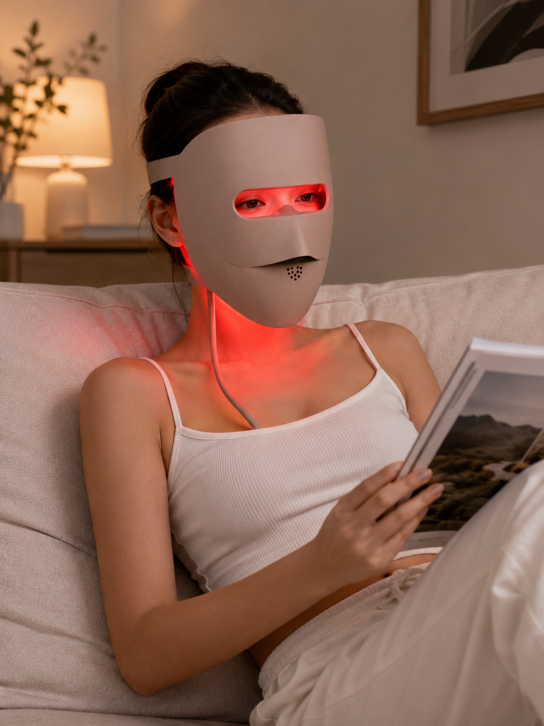 LumaHalo™ GlowSphere Pro 3D LED Rejuvenation Mask