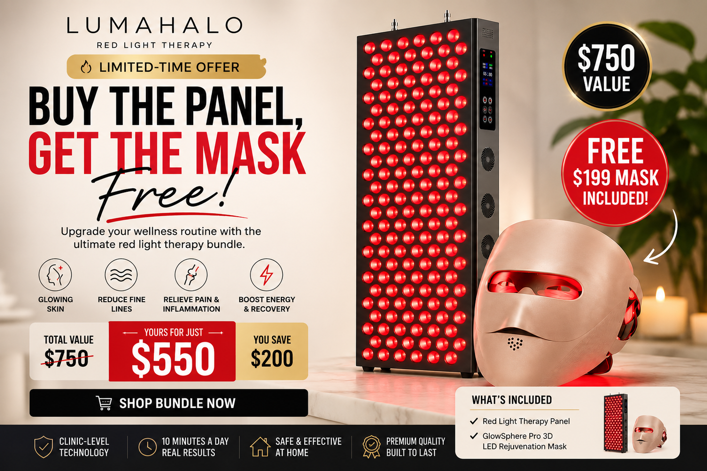 Panel + FREE Mask Bundle