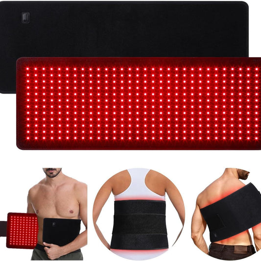 LumaFlex LED Red Light Therapy Belt – Rechargeable Body Sculpting & Pain Relief Wrap