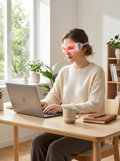 LumaHalo™ Red Light Eye Therapy Mask