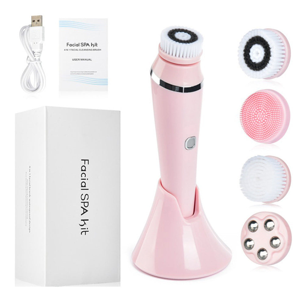 LumaGlow Electric Facial Cleansing Brush