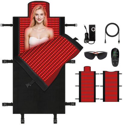 LumaHalo InfraGlow™ Full Body Red Light Therapy Blanket