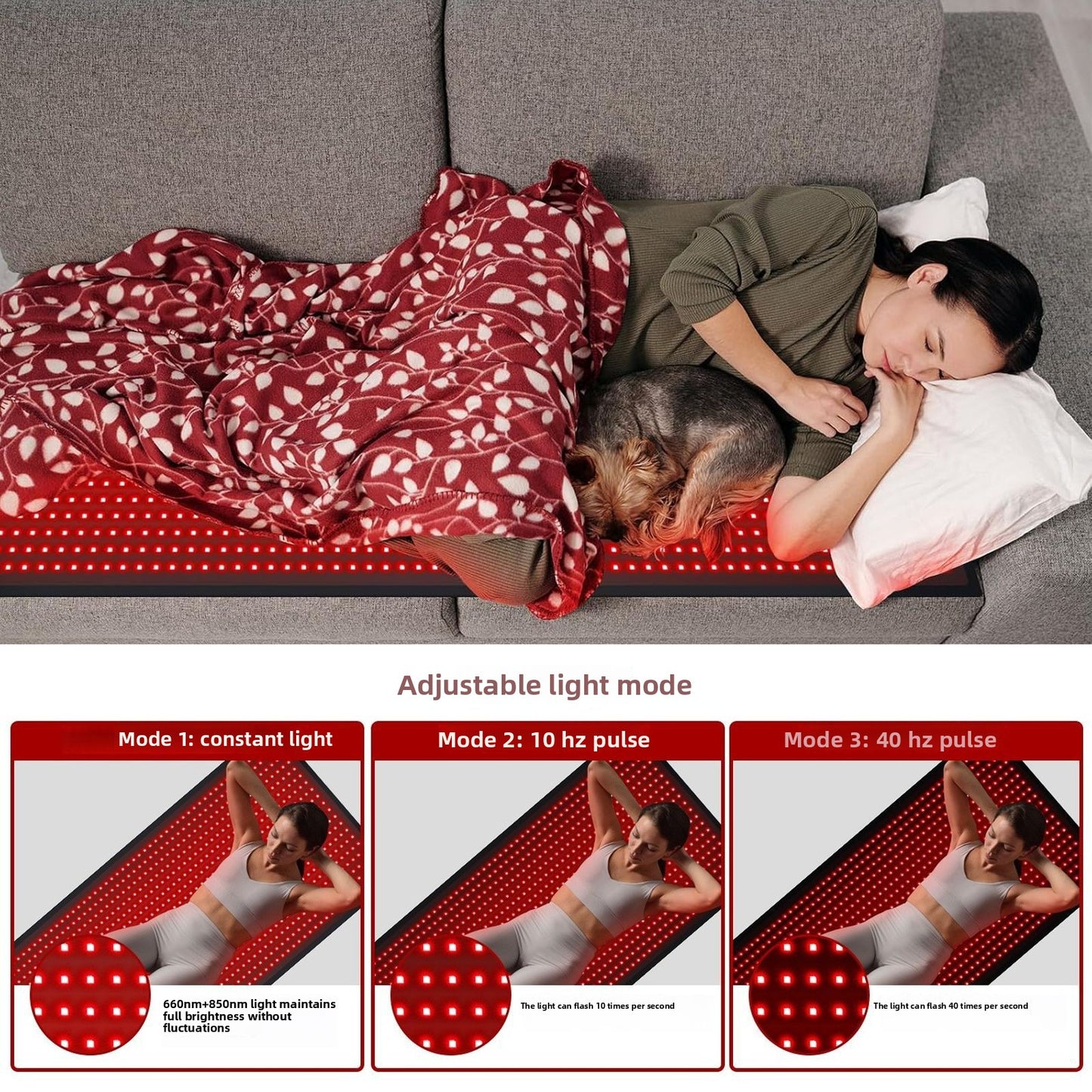 Full-Body Infrared Red Light Therapy Mat