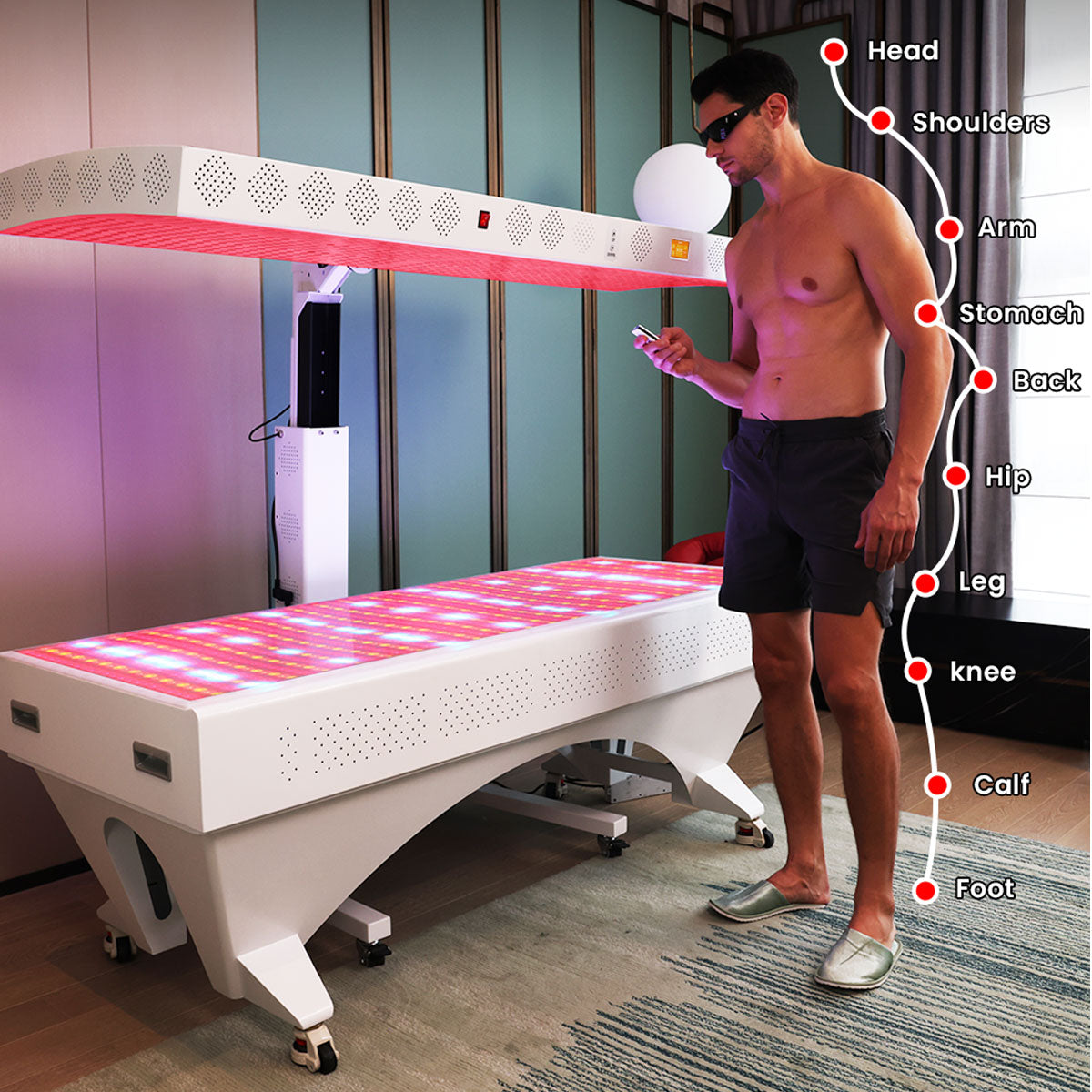 Radiance Elite Pro 360™ | 9-Wavelength Open Full-Body Red Light Therapy System