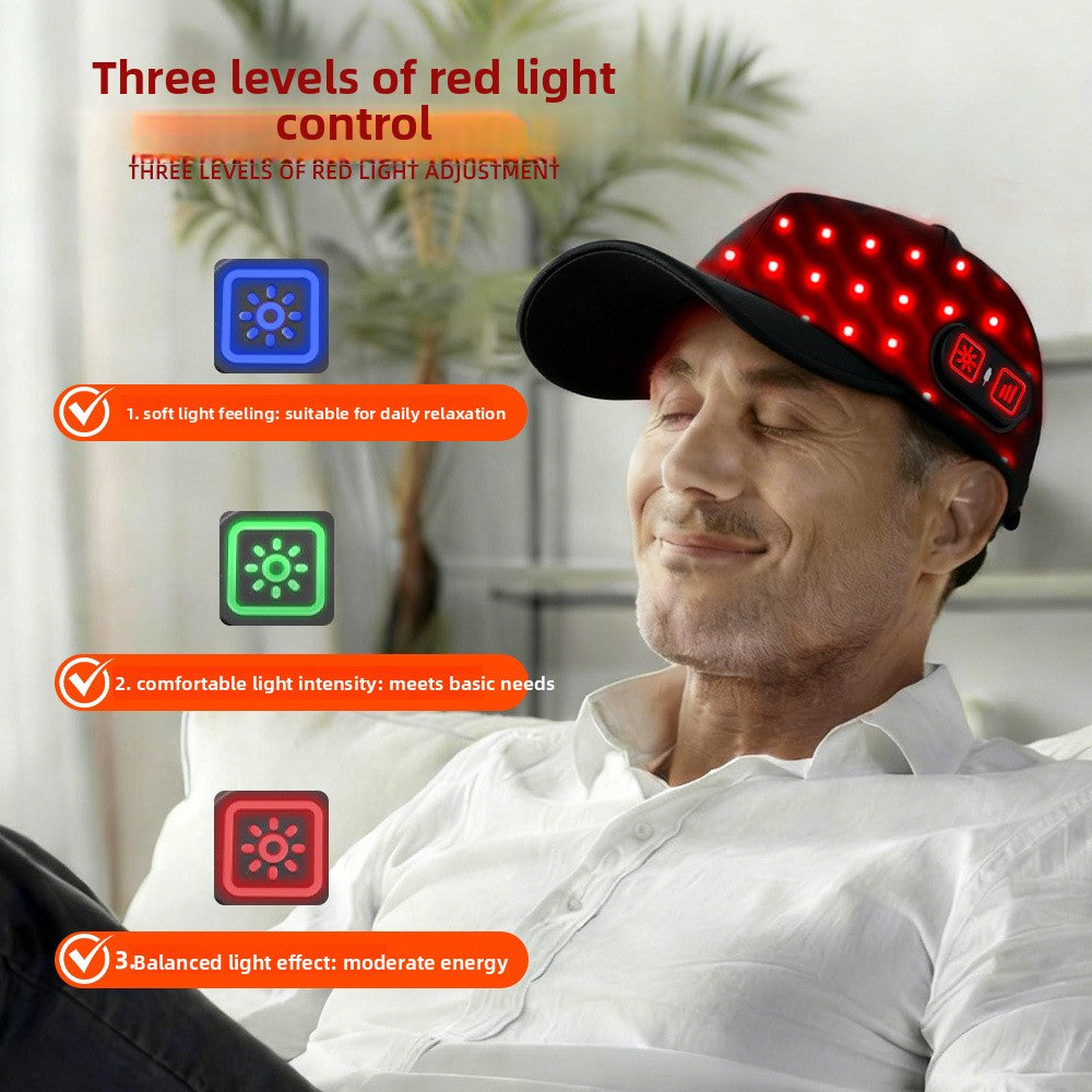 LumaHalo™ HairRevive Portable Red Light Therapy Cap