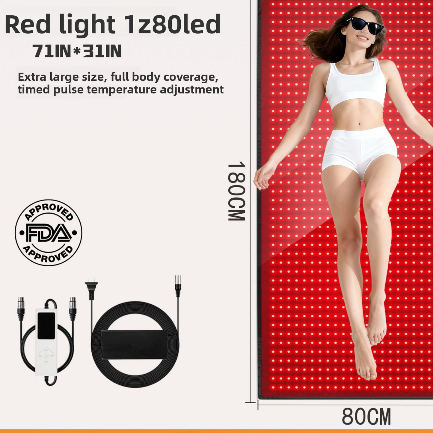 Full-Body Infrared Red Light Therapy Mat