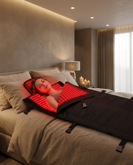 LumaHalo InfraGlow™ Full Body Red Light Therapy Blanket