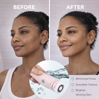 LumaGlow Electric Facial Cleansing Brush