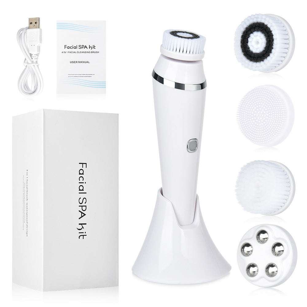 LumaGlow Electric Facial Cleansing Brush