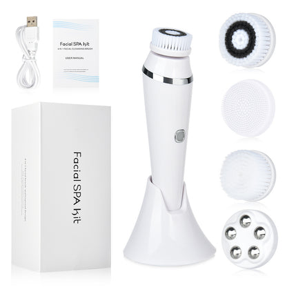 LumaGlow Electric Facial Cleansing Brush